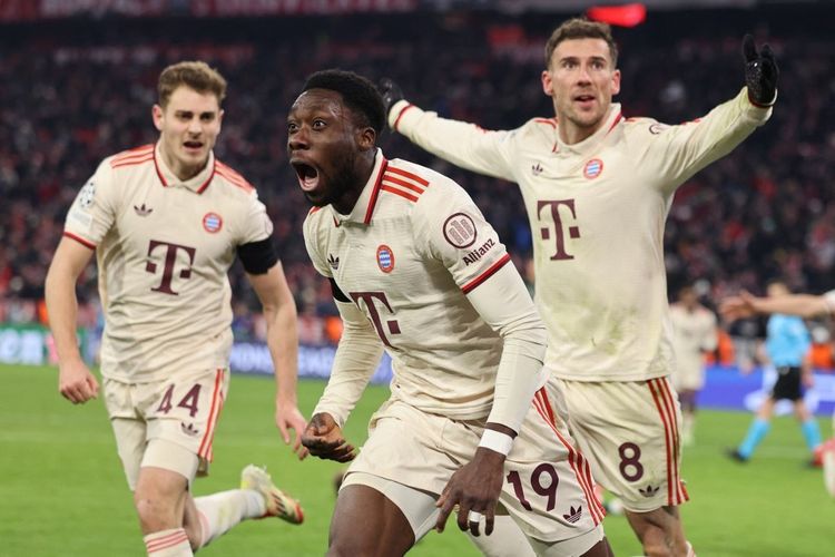 Hasil Lengkap Liga Champions: Bayern Lolos Dramatis, Milan dan Atalanta Tersingkir