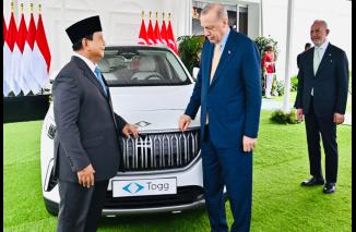 Prabowo Dapat Hadiah Mobil Listrik dari Erdogan, KPK Sarankan Begini