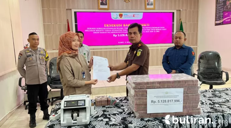 Kejaksaan Cibadak Sukabumi Selamatkan Rp5,1 Miliar Lebih Uang Negara dari Korupsi RSUD Palabuhanratu