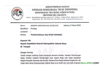 Keberatan Aturan, APTRINDO Akan Gelar Aksi Stop Operasi di DKI Jakarta