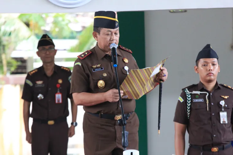 Kepala Kejaksaan Tinggi Kalimantan Tengah, Dr.Undang Mugopal,S.H.,M.Hum