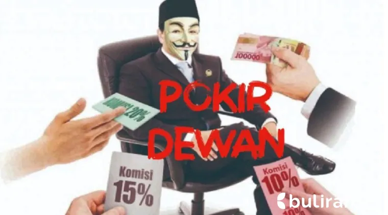 Ilustrasi dana pokok pikiran dewan.