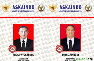 Sekretaris dan Bendahara DPK ASKAINDO Kabupaten Jepara.