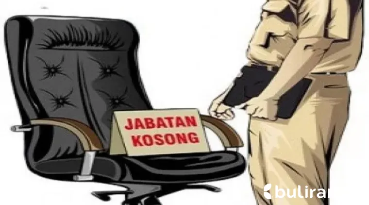 Ilustrasi kekosongan kursi jabatan.