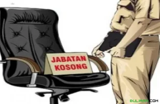 Ilustrasi kekosongan kursi jabatan.