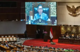 Rapat paripurna DPR masa persidangan I tahun sidang 2025-2026 dipimpin Wakil Ketua DPR, Adies Kadir.