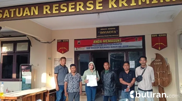 Aduan dilakukan di Polres Jepara dan mendapat dukungan dari pengurus dan anggota GRIB Jaya Jepara.