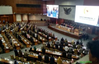 Ilustrasi rapat anggota DPR.