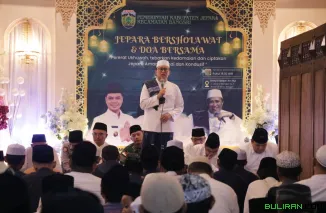 Jepara Bersolawat dan Do'a Bersama di Masjid Besar Annuur, Kecamatan Bangsri. (22/9/2025)