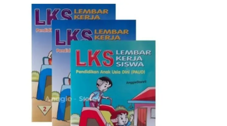 Foto: ilustrasi LKS yang Dijual Belikan di Sekolah.