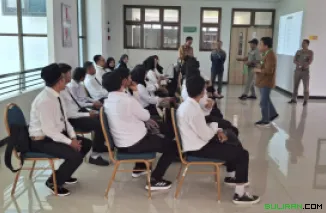 Peserta Seleksi Pengisian Jabatan Perangkat Desa Boyolali, di Universitas Wahid Hasyim Semarang, (23 September 2025).