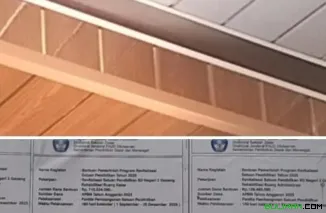 Proyek revitalisasi bangunan di SD Negeri 2 Geneng, Kabupaten Jepara.