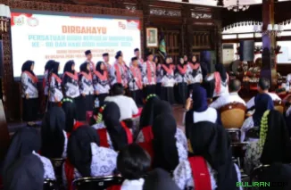 Peringatan Hari Guru Nasional di Pendapa Kabupaten Kudus. (Foto: Diskominfo Kudus)