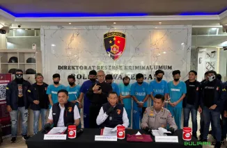 Pengungkapan sindikat tindak pidana penipuan dan/atau penggelapan mobil rental yang beroperasi lintas daerah.