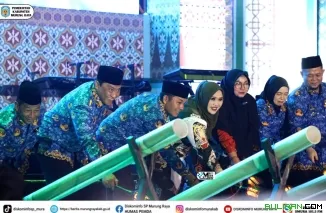 Meriah dan Khidmat, Pembukaan MTQ VIII KORPRI Kalteng Warnai Puruk Cahu