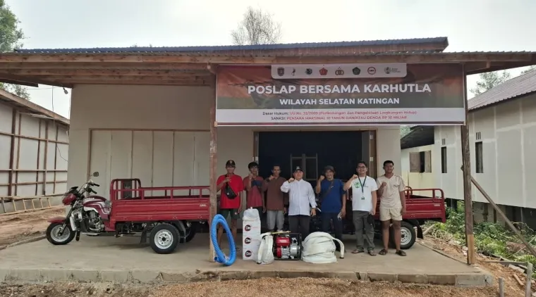 Poslap Bersama Karhutla Wilayah Selatan Katingan Mulai Diaktifkan
