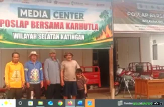 HKM Kec. Kamipang Bersama Koordinator Poslap Karhutla Selatan Katingan (21/09/2026)