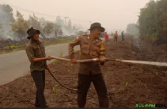 Giat Satgas Karhutla Kecamatan Tasik Payawan, Wilayah Selatan Katingan.