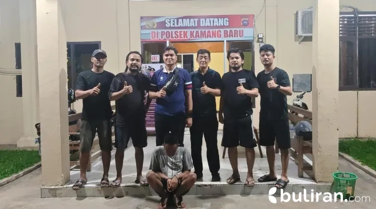 RM Diamankan Polisi Bersama Puluhan Paket Sabu di Pondok Kebun Sawit Kamang Baru