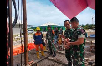 Dandim 0413/Bangka Siapkan Sumur Bor Untuk Warga