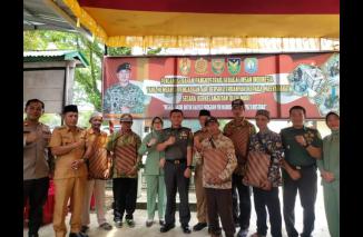 Dandim Ikuti Video Conference Penganugrahan Muri kepada Pangkostrad