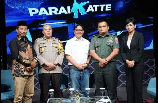 Asops Kasdam XIV/Hsn Mewakili Pangdam Sebagai Narasumber Dalam Dialog Paraikatte TVRI Sulsel