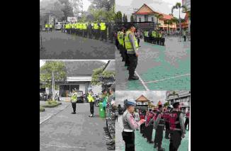 Jelang Etape 2 Tour De Banyuwangi Ijen (TDBI) 2024, Polresta Banyuwangi gelar apel Kesiapan