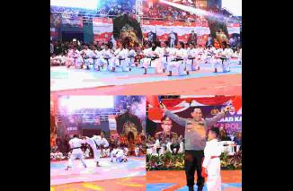 Kapolri Buka National Open Karate Championship di Pakansari Bogor