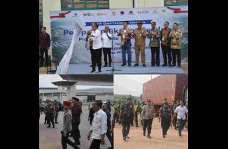Danrem 071/Wijayakusuma Terlibat Aktif dalam Pengamanan Kunjungan Presiden Jokowi di KITB Batang
