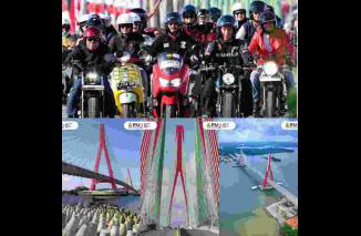 Presiden Jokowi Resmikan Jembatan Pulau Balang Untuk Dukung Konektivitas IKN