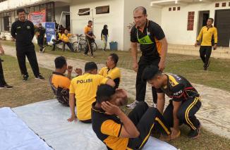 Bag SDM Polresta Banyuwangi Melaksanakan Tes Kesamaptaan Jasmani Periode II Tahun 2024