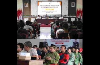 Polres Mojokerto Kota Ajak Perguruan Pencak Silat Jaga Kondusifitas Jelang Pilkada 2024