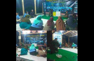 Kopka Ridwan Bersemangat Ajarkan Warga Papring Membaca dan Menulis, 12 Warga Ikut Belajar