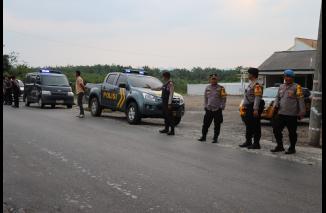 Berantas Pungli Polisi Gelar Patroli KRYD di Jalan Lintas Sumatera Way Kanan