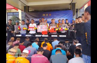 Kapolres Way Kanan Gelar Press Release Sampaikan Capaian Kinerja Akhir Tahun 2024