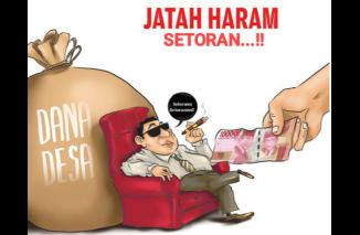 Praktek Setoran Dana Desa Melejit, Peratin Menjerit Terjepit...!!!