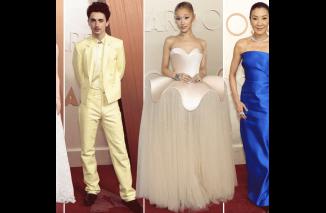 10 Selebriti dengan Busana Terbaik di Oscar 2025