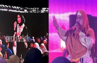 Jemaah Mamah Dedeh Dapat Bisikan di Tempat Maksiat,Diawali dari Oleh-oleh Umroh Berupa Pashmina