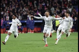 Hasil Penuh Liga Champions: Real Madrid Kalahkan Atletico, Temui Arsenal di Babak Delapan Besar