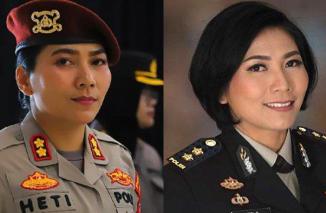 Ditunjuk Sebagai Kapolres Oleh Kapolri, Inilah Profil AKBP Heti Patmawati dan AKBP Rise Sandiyantanti
