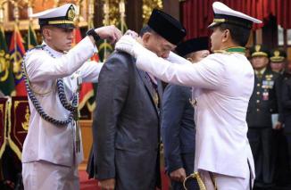 Menhan Sjafrie Diterima dengan 4 Bintang: Penghargaan Tertinggi TNI untuknya