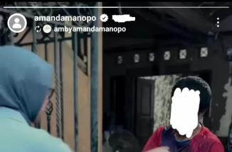 Perbuatan Mulia Amanda Manopo di Tengah Isu Soal Arya Saloka dan Putri Anne,Warga Bekasi Merasakan