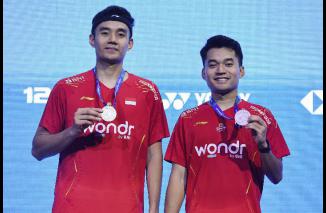 Begini Reaksi Leo dan Bagas Usai Kalah di All England 2025