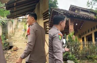 Aipda Romi Menangis: Rumah Tidak Berpenghasilan AKP Anumerta Lusiyanto Sederhana, Bantai Isu Setoranuang