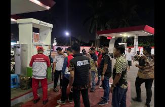 Ditreskrimsus Polda Jambi Gandeng Pertamina Gelar Operasi Pengecekan SPBU di Kota Jambi