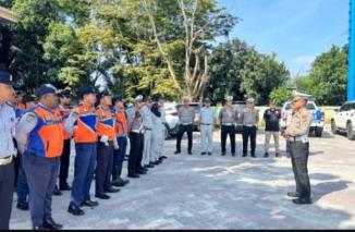 Jelang Operasi Ketupat, Ditlantas Polda Riau Bersama Instansi Terkait Gelar Penertiban Demi Keselamatan Bersama