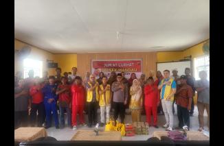 Jumat Curhat Polsek Mandau, Wadah   Sharing Informasi terhadap Warga