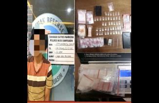 Polsek Sanga Desa Tangkap Seorang Bandar Narkoba