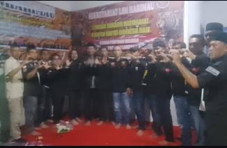 DPW LSM Harimau provinsi Lampung Rapatkan Barisan Rembuk Program Rapikan Kepengurusan