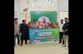 Peringati HUT ke-4 Jajaran Redaksi Media identikPos Berbagai Kasih di Bulan Ramadhan